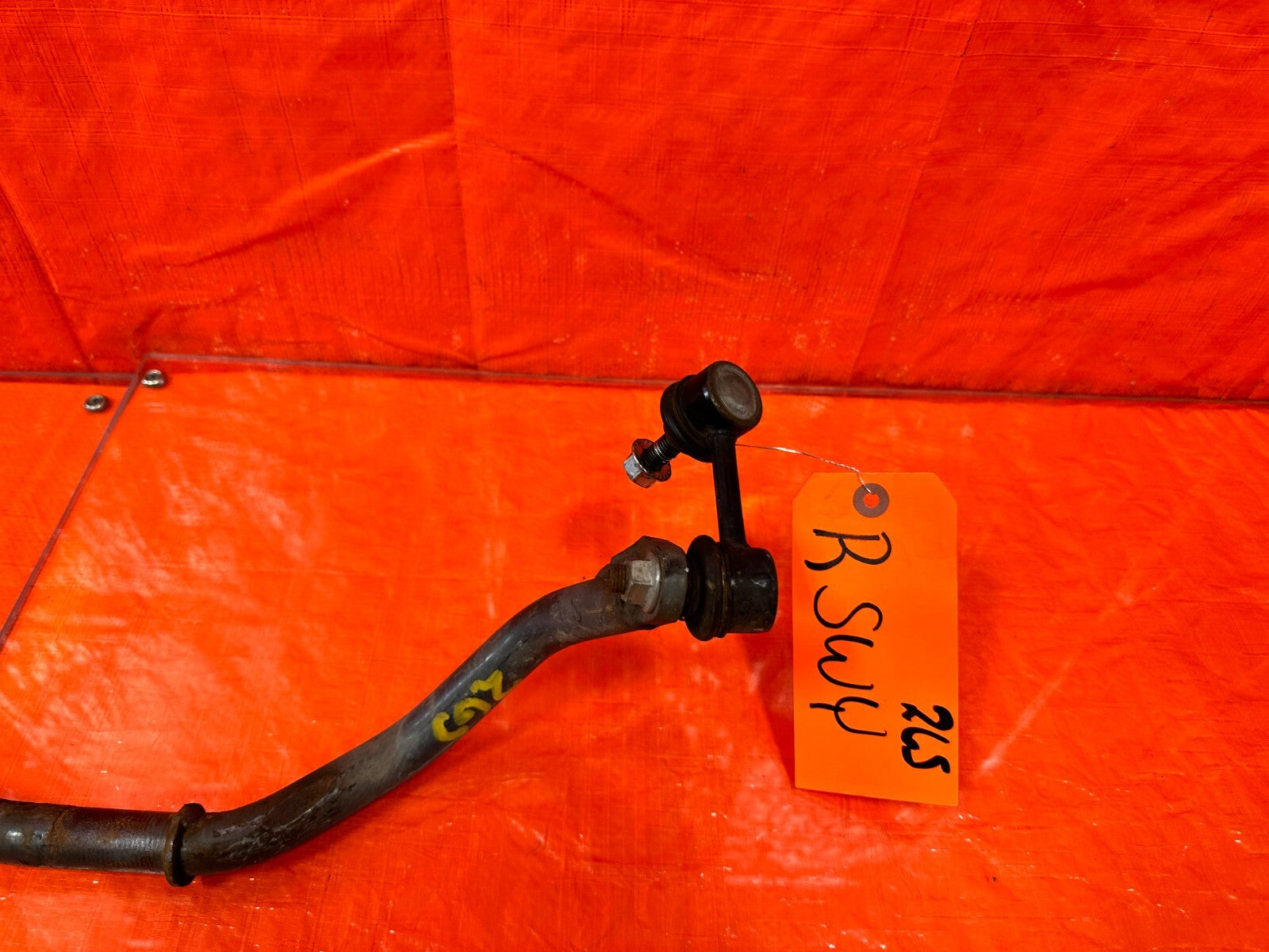 12 15 HONDA CIVIC SI   PROGRESS REAR SWAY ANTI ROLL STABILIZER BAR   OEM #2655