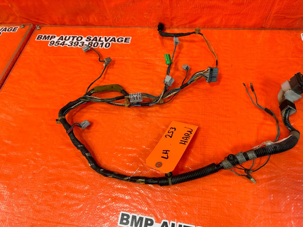 97 01 ACURA INTEGRA   GS GS R LS   2D   LEFT DOOR WIRING HARNESS WIRE LOOM #2538
