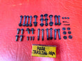 08 15 INFINITI G37 Q60   REAR TRAILING ARM CASTER CAMBER BOLTS HARDWARE OEM 3280