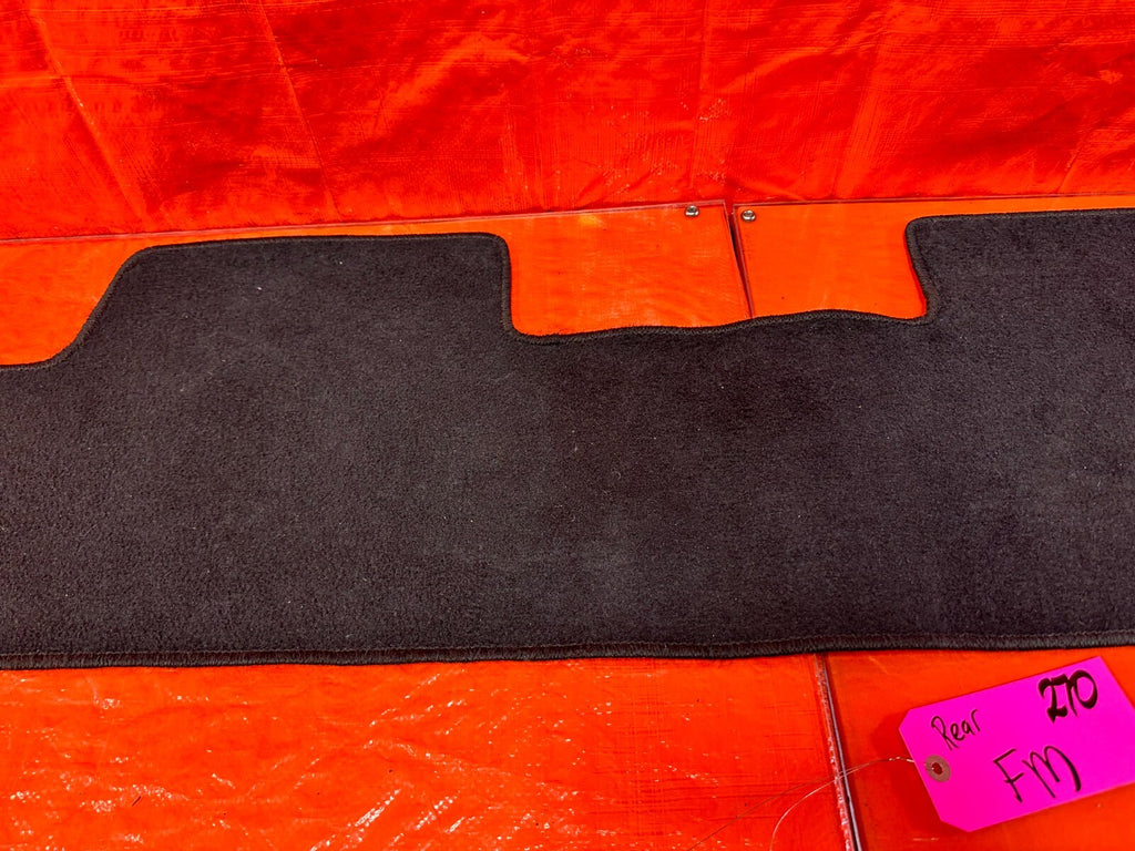 07 11 HONDA CIVIC SI SEDAN   REAR / BACK SEAT   FLOOR MAT RUG   OEM #2706