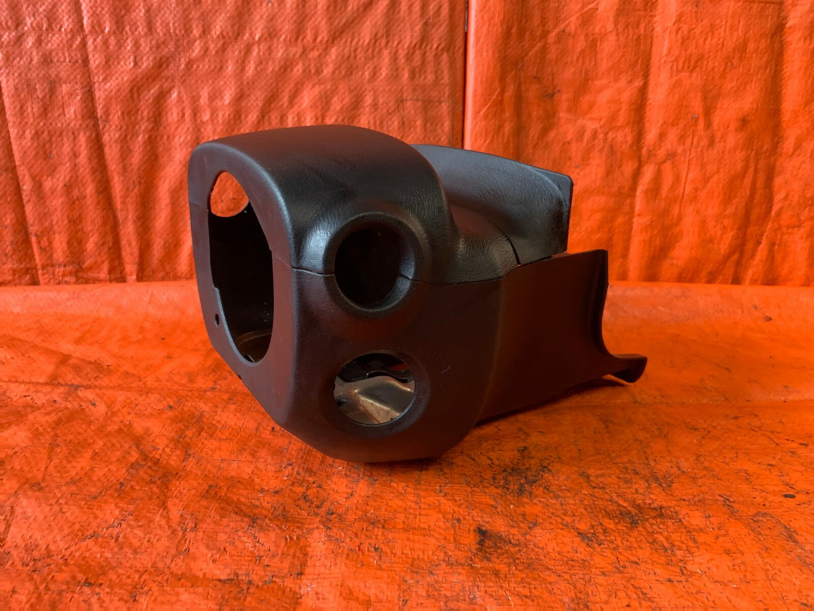 OEM 2010 HONDA CIVIC SI COUPE   KEY IGNITION STEERING COLUMN COVER   BLACK0