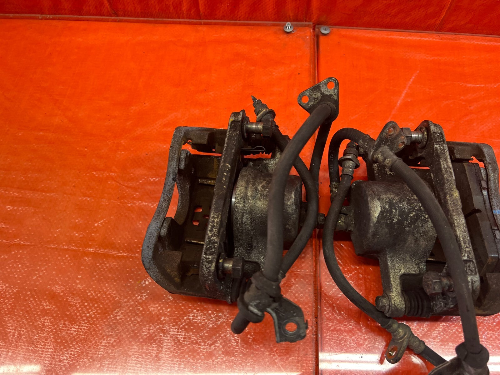 90 91 ACURA INTEGRA   FRONT BRAKE CALIPERS   LEFT RIGHT CALIPER SET   OEM #15414