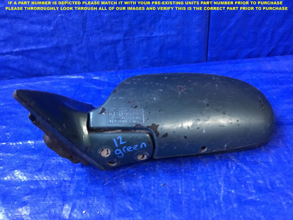 OEM 1990 1991 1992 1993 HONDA ACCORD DRIVER LEFT SIDE VIEW MIRROR ___4