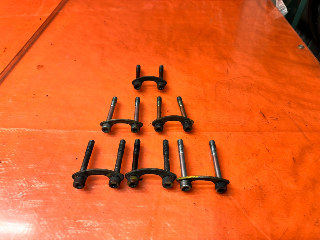 00 03 HONDA S2000 AP1 REAR PROPELLER DRIVE SHAFT DRIVESHAFT BOLTS HARDWARE  3370