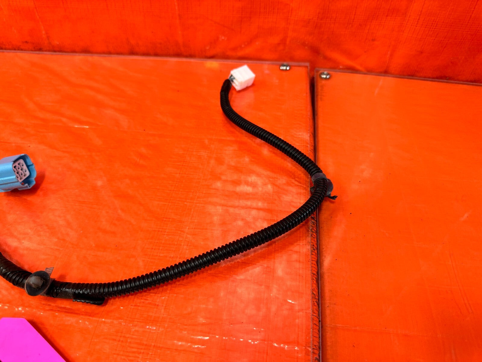 09 HONDA CIVIC SI SEDAN   PASSENGER RIGHT FRONT DOOR HARNESS WIRE LOOM OEM #2703