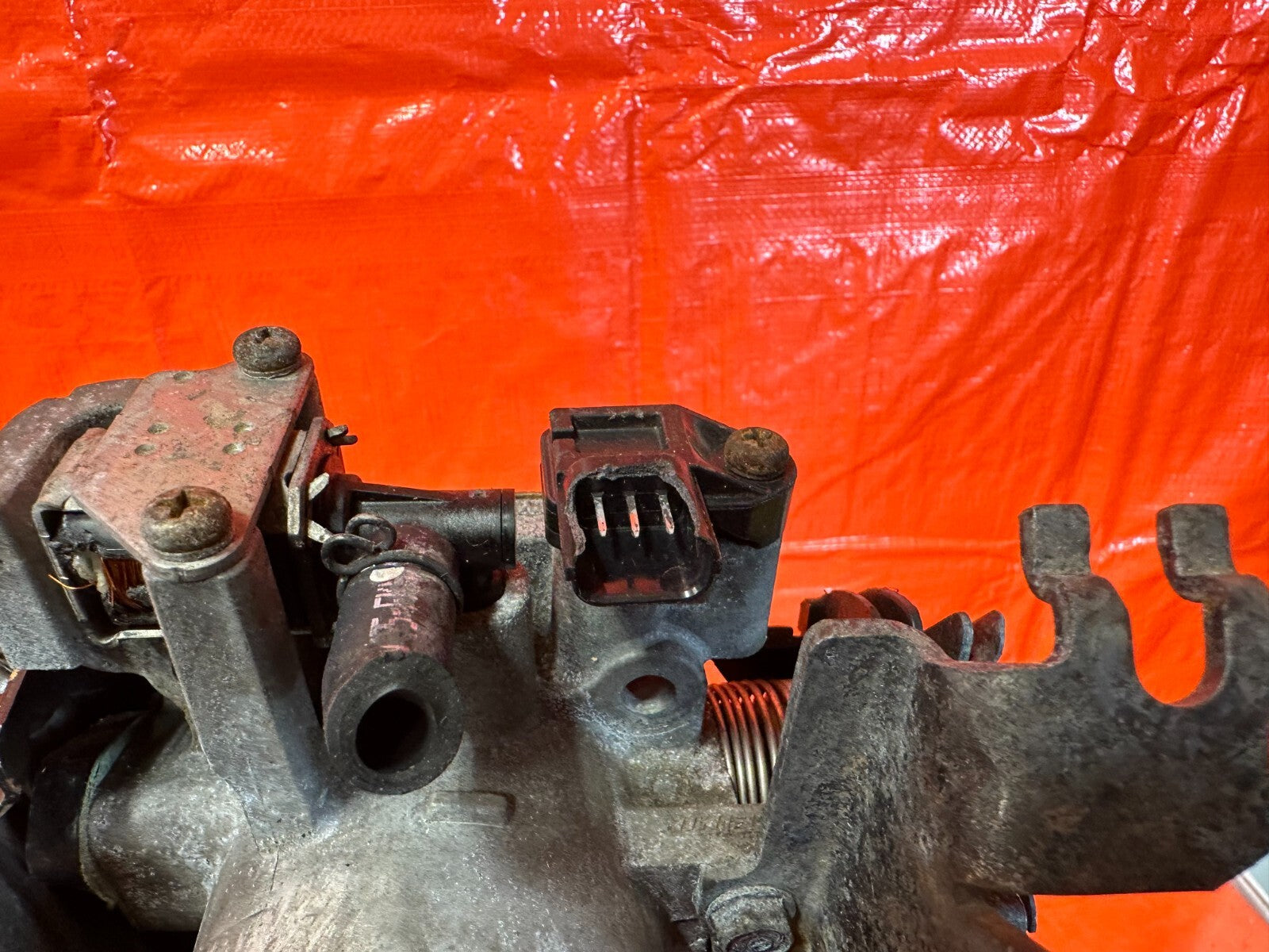 02 04 ACURA RSX TYPE S K20A2 ENGINE MOTOR THROTTLE BODY   THERE ARE FLAWS  ‍ 5