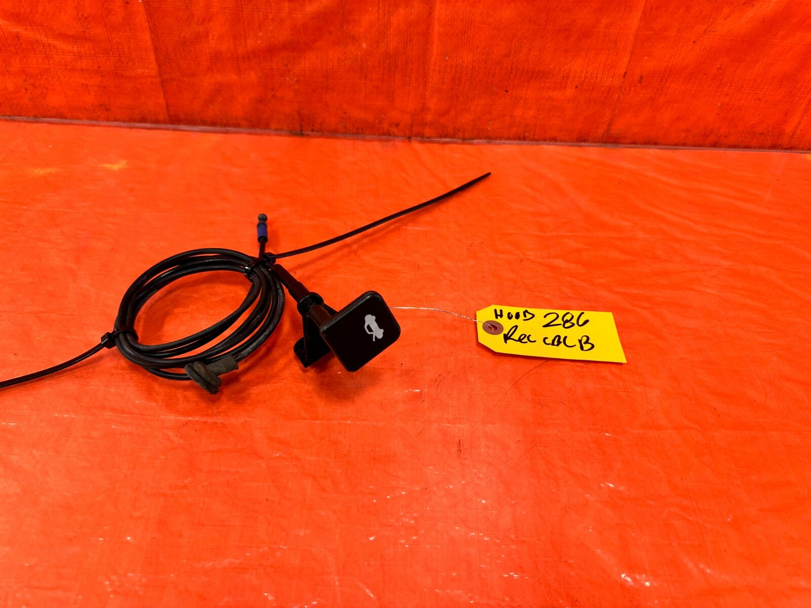 06 11 HONDA CIVIC EX & SI   HOOD RELEASE CABLE WITH PULL LEVER COMPLETE OEM #2860