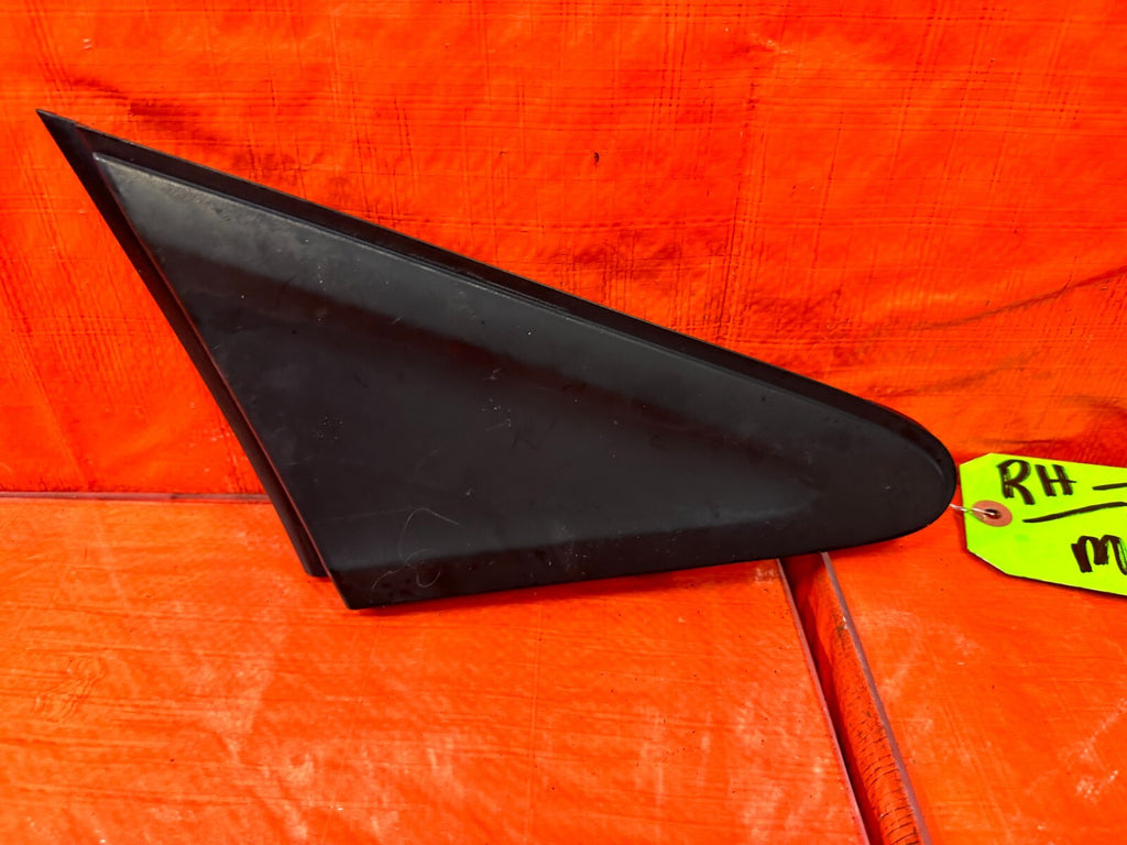 12 13 HONDA CIVIC 2D COUPE RIGHT EXTERIOR MIRROR TRIM COVER PLASTICS GARNISH 2696