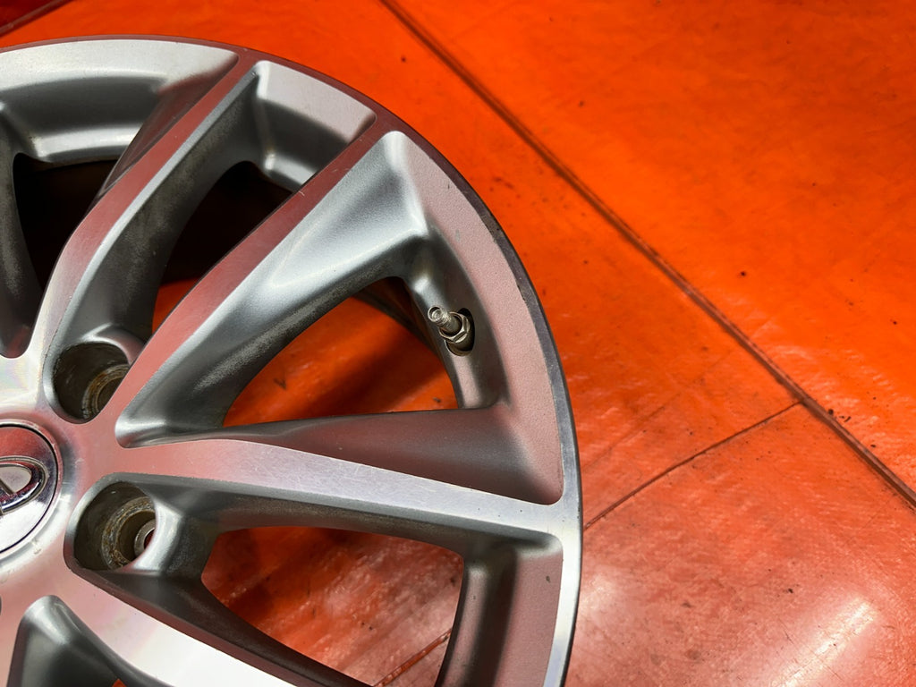 14-17 INFINITI Q50 17 INCH 10 SPOKE ALLOY WHEEL RIM W/ TPMS SENSOR OEM FACTORY F12