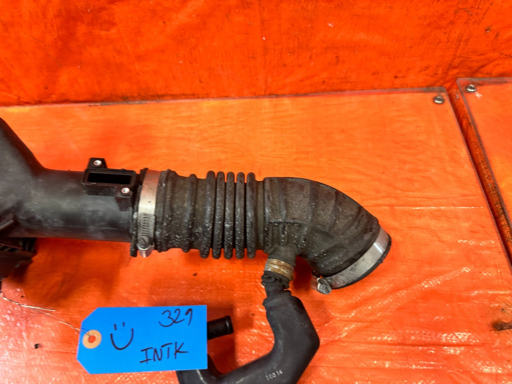 08 15 INFINITI G37 Q60 3.7L RIGHT PASSENGER AIR CLEANER INTAKE BOX TUBE #3294