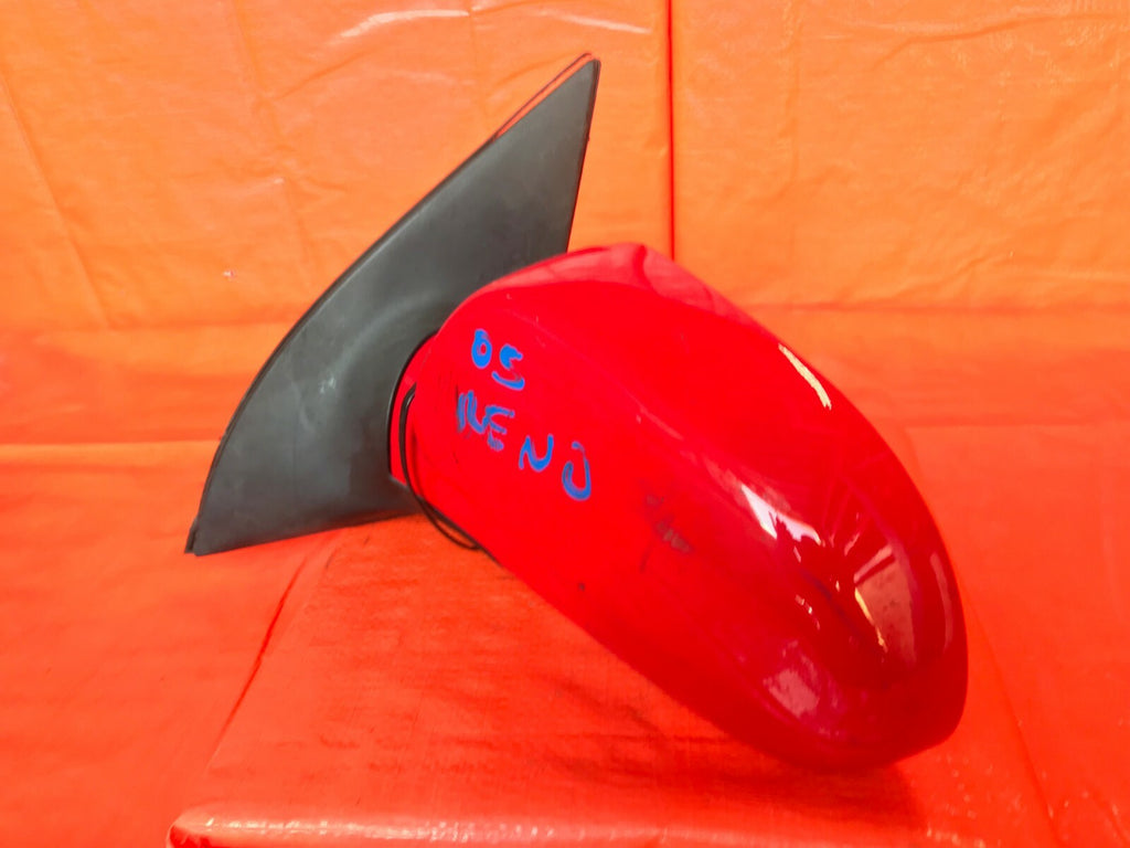 OEM 2005 05 SUZUKI RENO DRIVER LEFT SIDE VIEW MIRROR   RED   5 PIN5