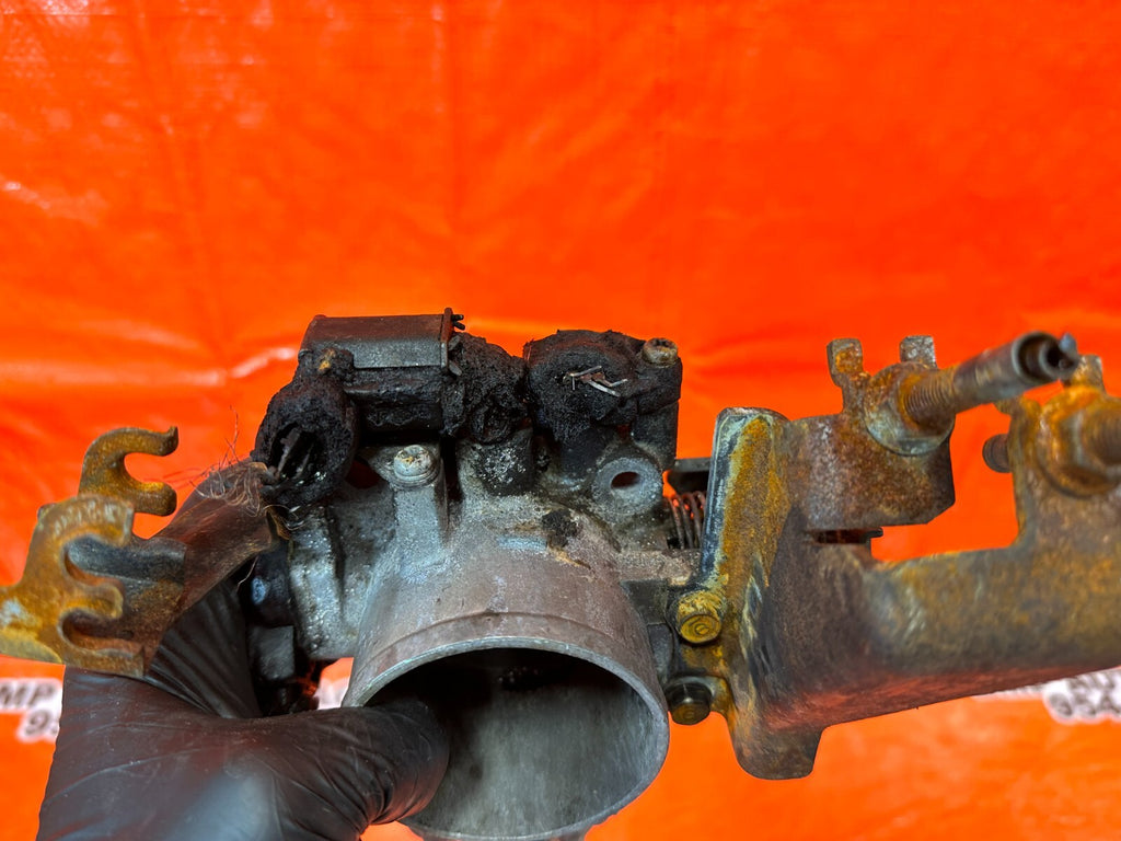 02 04 ACURA RSX TYPE S K20A2 ENGINE MOTOR THROTTLE BODY   THERE ARE FLAWS  7