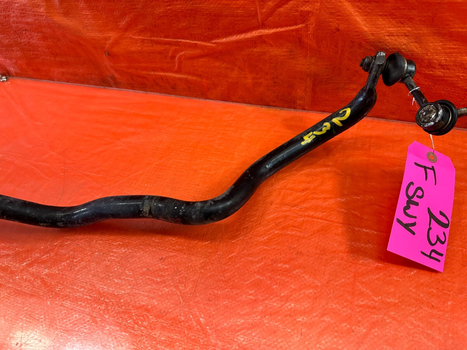 04 06 ACURA TL W/ MANUAL TRANS 27.2MM HOLLOW FRONT SWAY ANTI ROLL STABILIZER BAR3