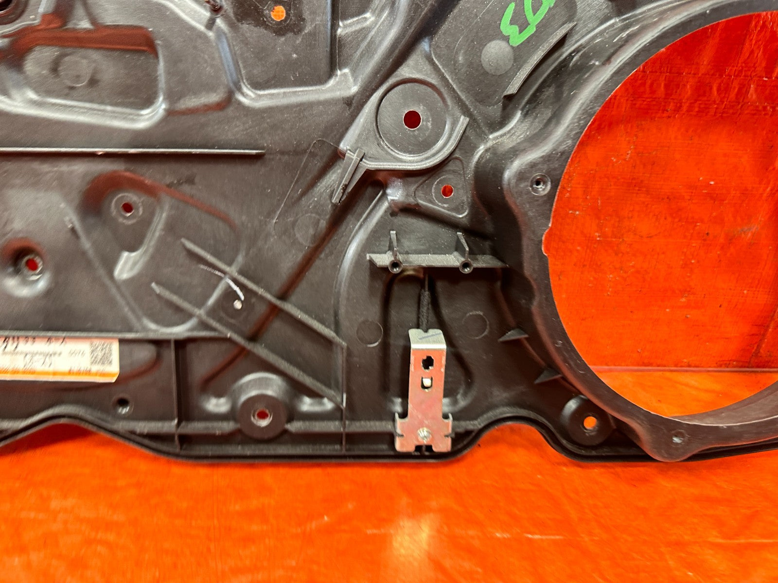 04 11 MAZDA RX8 RX 8   LEFT DOOR INSERT CARRIER HOUSING   OEM FACTORY #3038