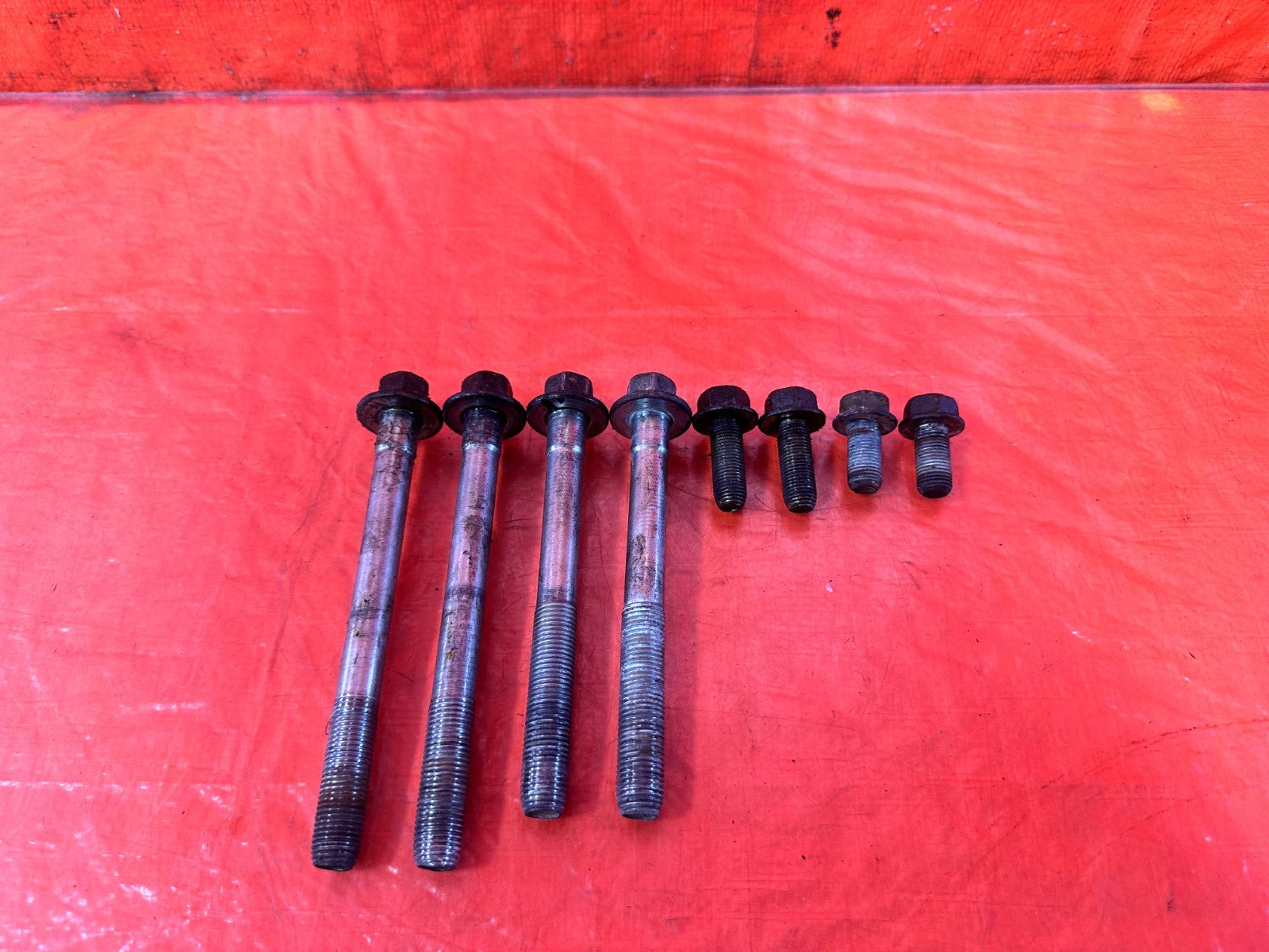 04 08 ACURA TSX   FRONT CROSSMEMBER SUBFRAME SUB FRAME BOLTS HARDWARE   OEM #3041