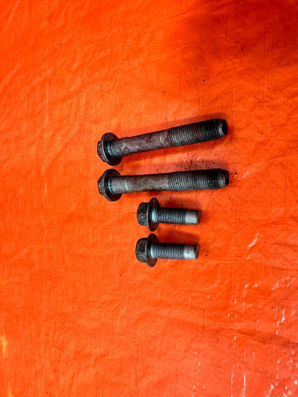 08 15 INFINITI G37 Q60 POWER STEERING RACK MOUNTING BOLTS NUTS HARDWARE OEM #3201
