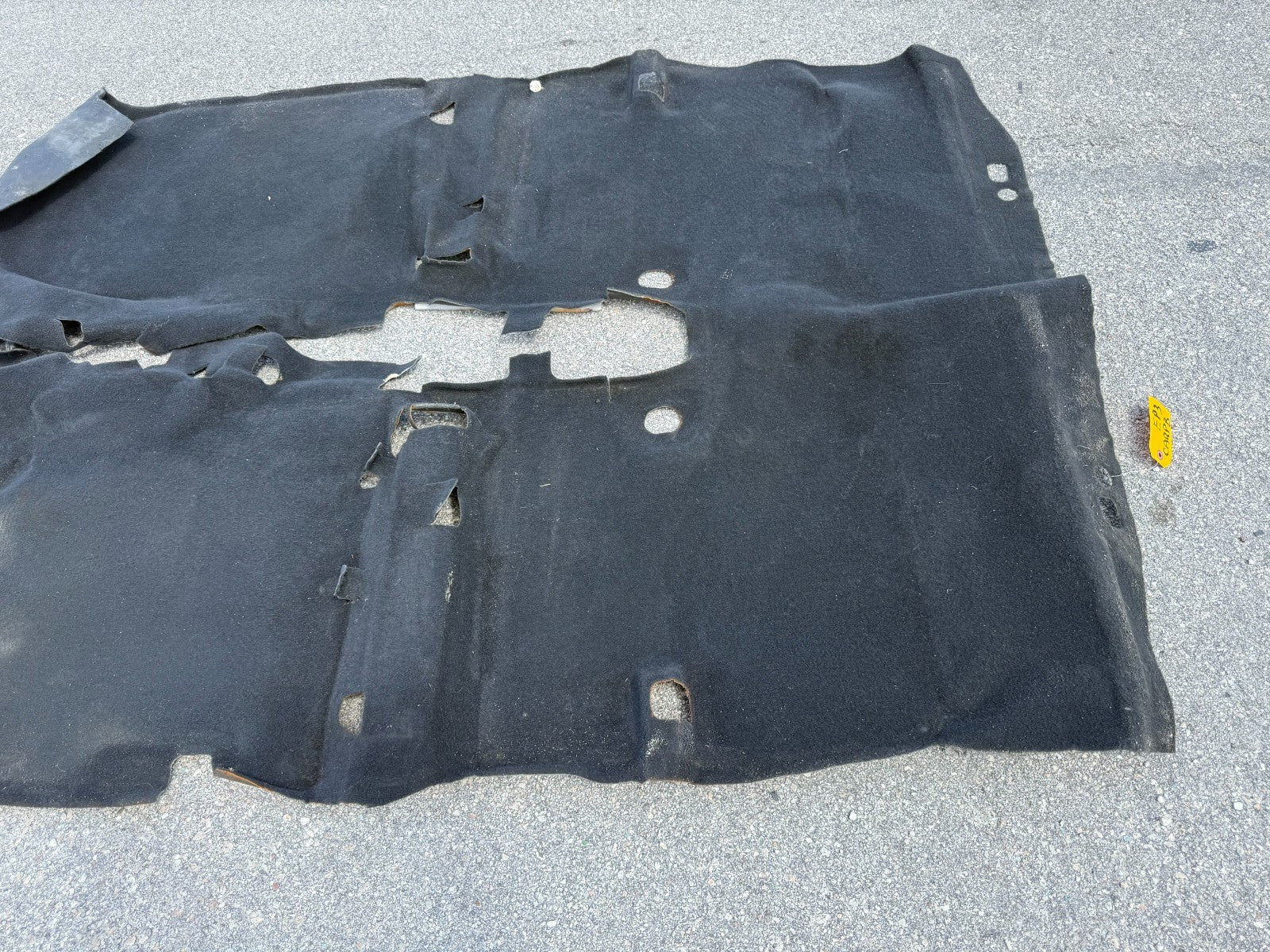 02 05 HONDA CIVIC SI EP3 HATCHBACK INTERIOR FLOOR CARPET RUG MAT   BLACK OEM EP32