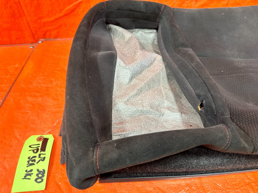 07-08 HONDA CIVIC SI SEDAN - LEFT REAR UPPER SEAT SKIN COVER FABRIC CLOTH - 3004