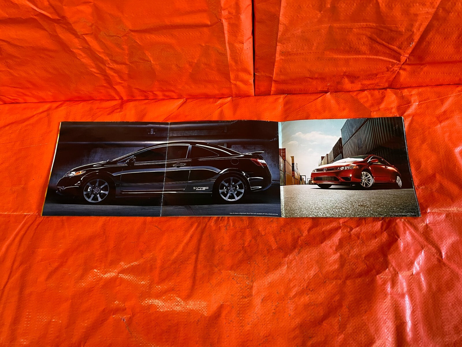 06 11 HONDA CIVIC SI   ADVERTISEMENT PROMOTION PAMPHLET BOOKLET   OEM FACTORY5