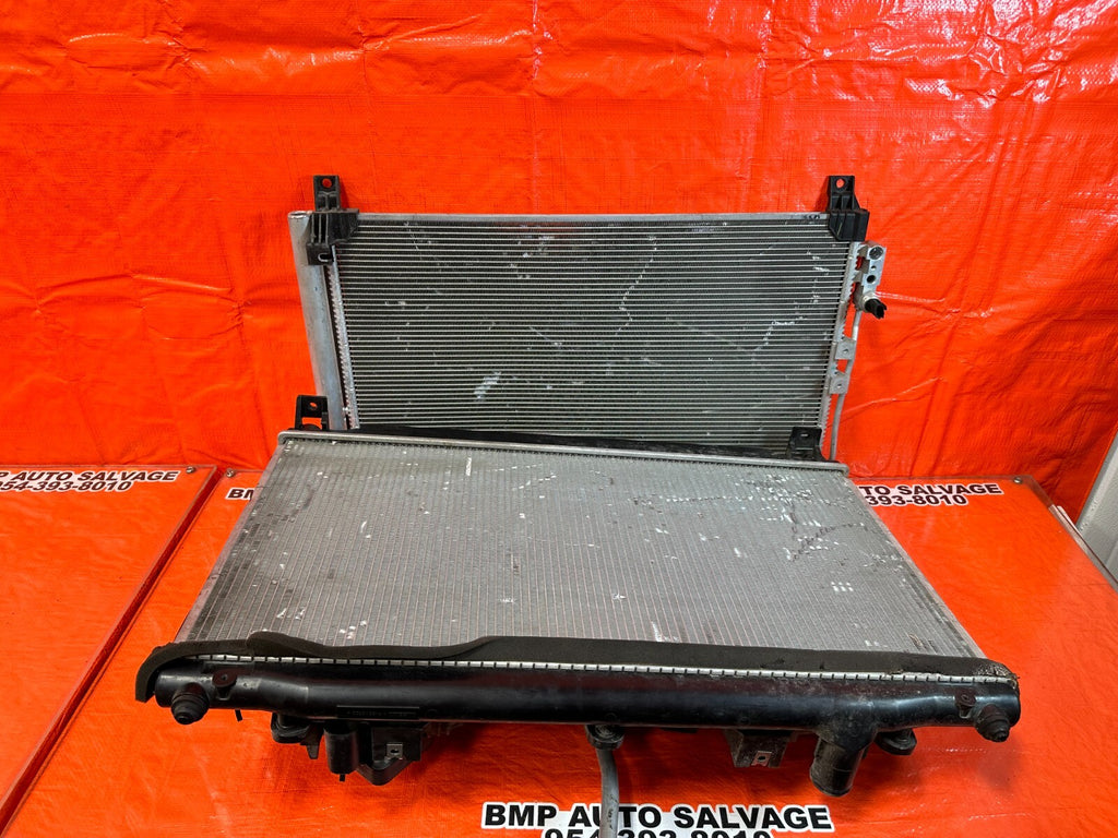 17 20 INFINITI Q60 3.0L 300HP RADIATOR W/ FANS MODULES SHROUD AND CONDENSER OEM13