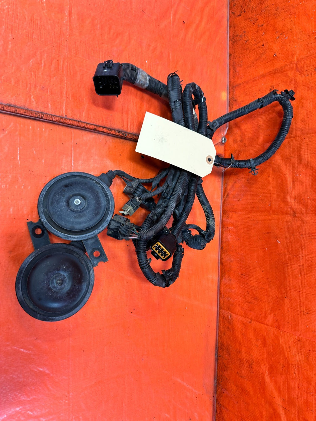 2016 16 HYUNDAI GENESIS COUPE  RADIATOR SUPPORT SENSOR WIRE HARNESS OEM 3267