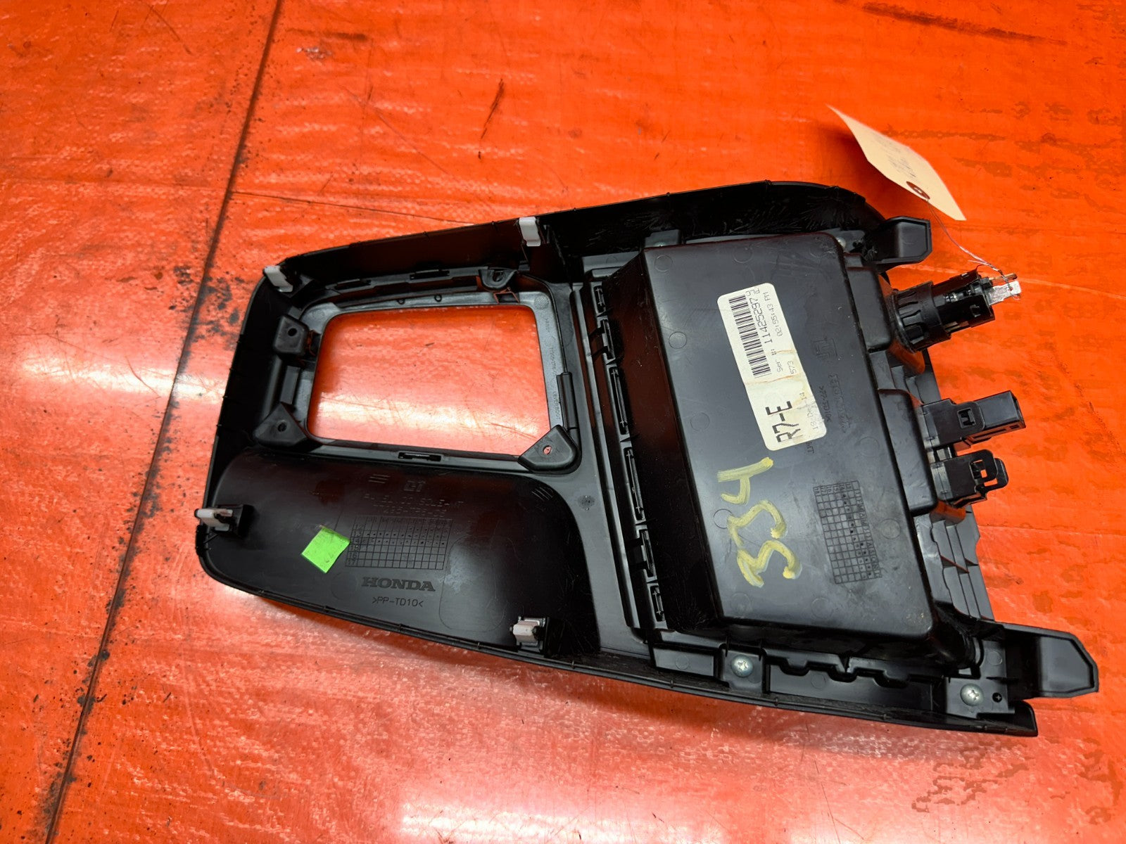 13 15 HONDA CIVIC SI SEDAN   6 SPEED MANUAL SHIFTER CENTER CONSOLE   OEM #3349