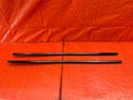 96 00 HONDA CIVIC COUPE HATCH EXTERIOR DOOR WINDOW GLASS TRIM SET LEFT RIGHT 1810
