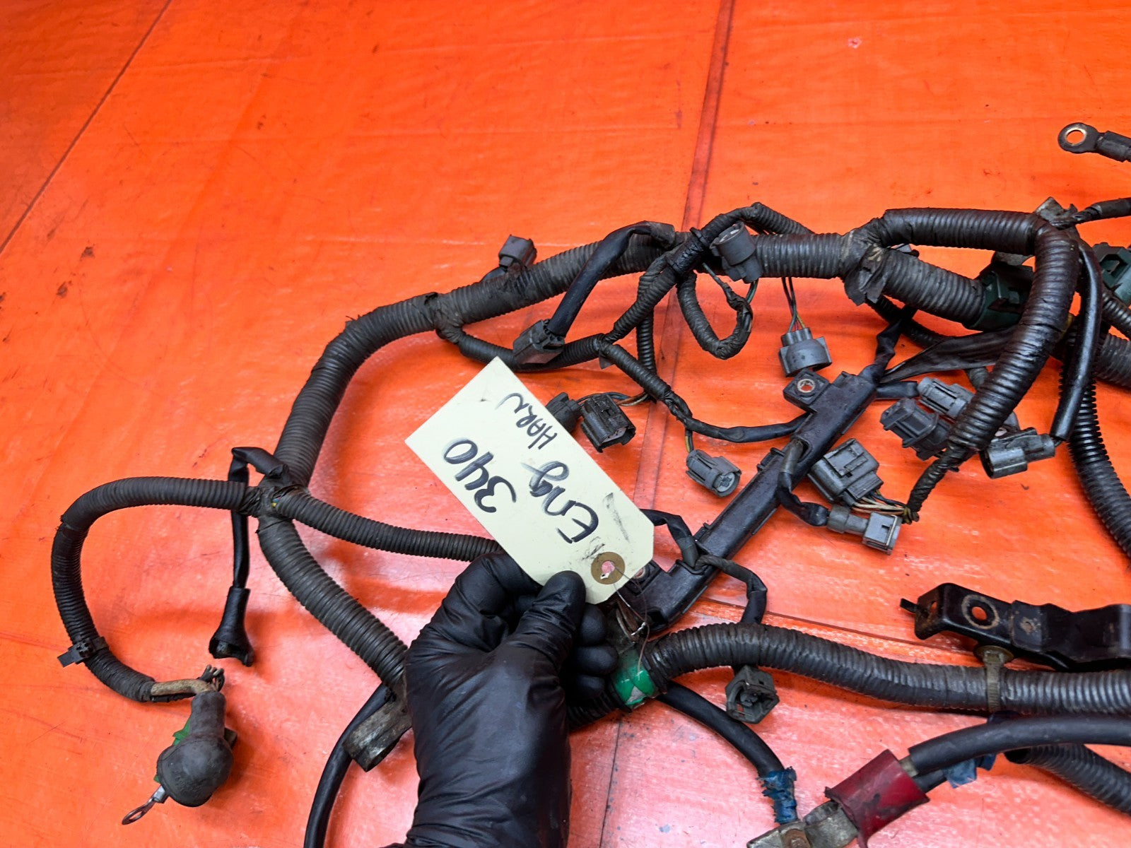 94-01 ACURA INTEGRA B18B1 AUTOMATIC ENGINE MOTOR WIRE WIRING HARNESS OEM #34016