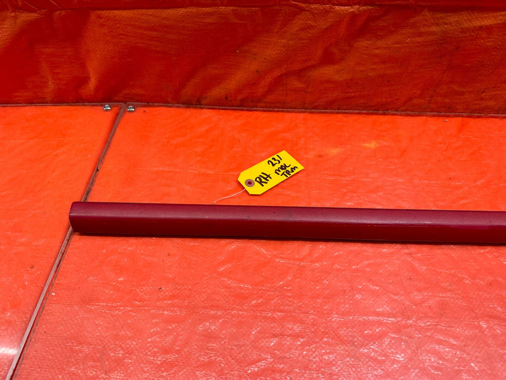 96 00 HONDA CIVIC COUPE & HATCH   DOOR MOLDING IMPACT STRIP RIGHT SIDE OEM #2314