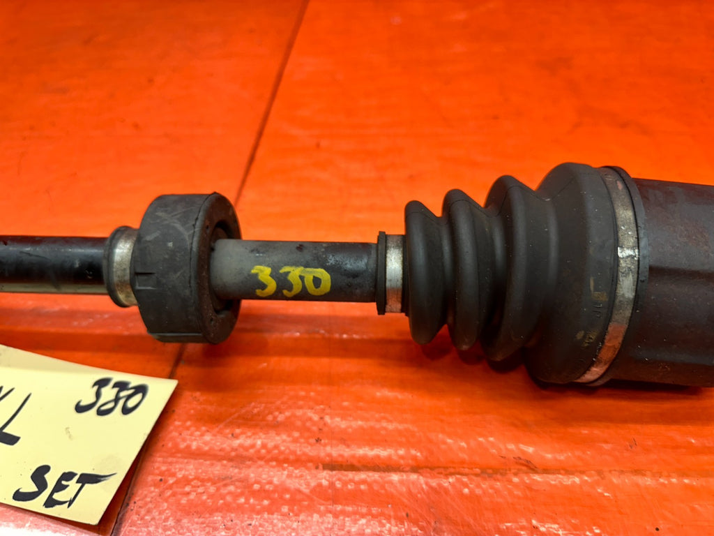 04 08 ACURA TSX 2.4L FRONT CV AXLES AND MIDSHAFT HALF SHAFT OEM #3309