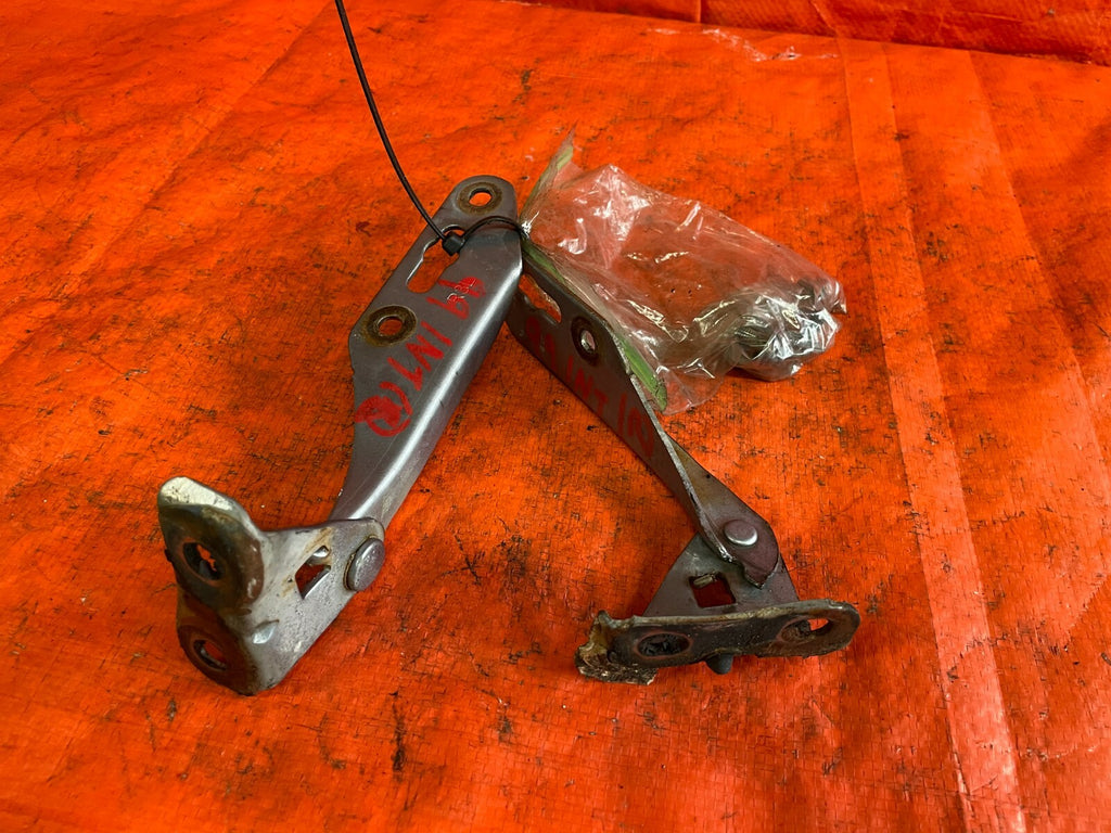 98   01 ACURA INTEGRA 2 DOOR   HOOD HINGE SET DRIVER LEFT PASSENGER RIGHT OEM4