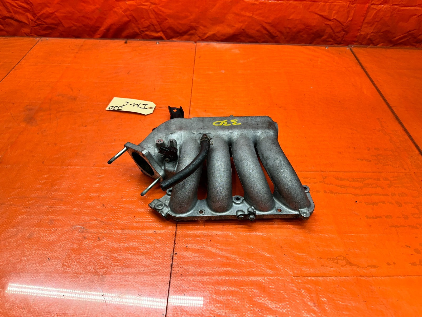 04 08 ACURA TSX 2.4L OUTER ALUMINUM INTAKE MANIFOLD PLENUM OEM #3300