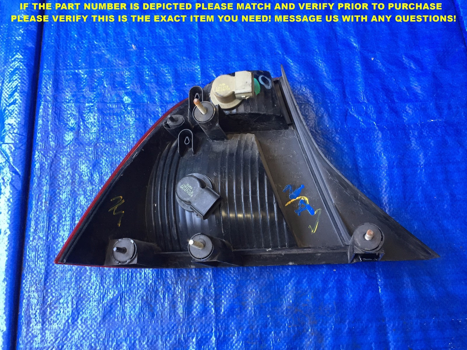 OEM 2005 2006 2007 05 06 07 FORD FOCUS PASSENGER RIGHT TAIL LGHT 2A4