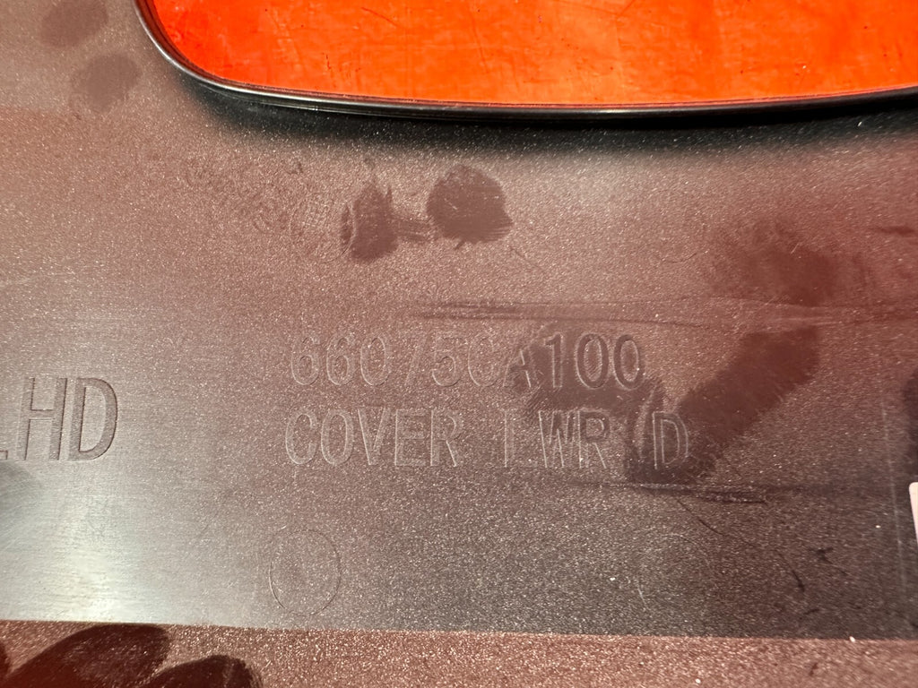 13 20 SUBARU BRZ   KNEE TRIM UNDER STEERING COLUMN LOWER COVER   OEM #2926