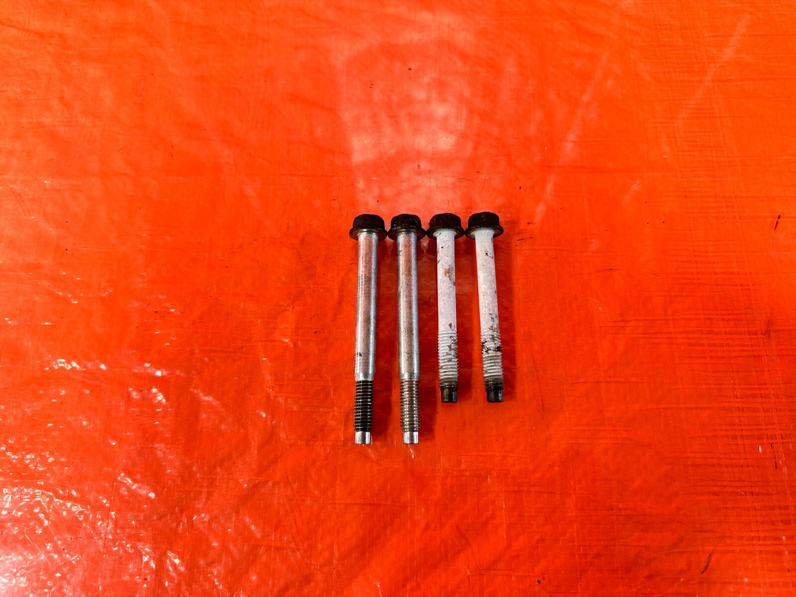 09 14 ACURA TSX   K24Z3 AC COMPRESSOR BOLT SET BOLTS   OEM FACTORY #2792