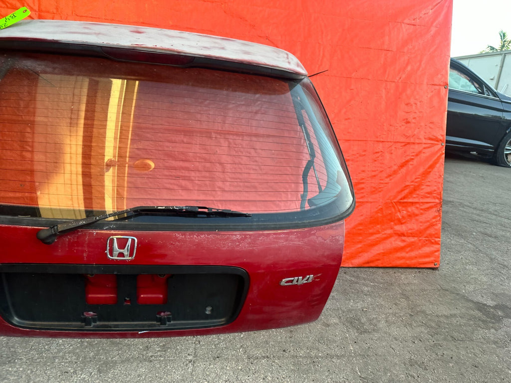 96 00 HONDA CIVIC   REAR HATCH BACK HATCHBACK TAIL GATE TAILGATE TRUN OEM #2877