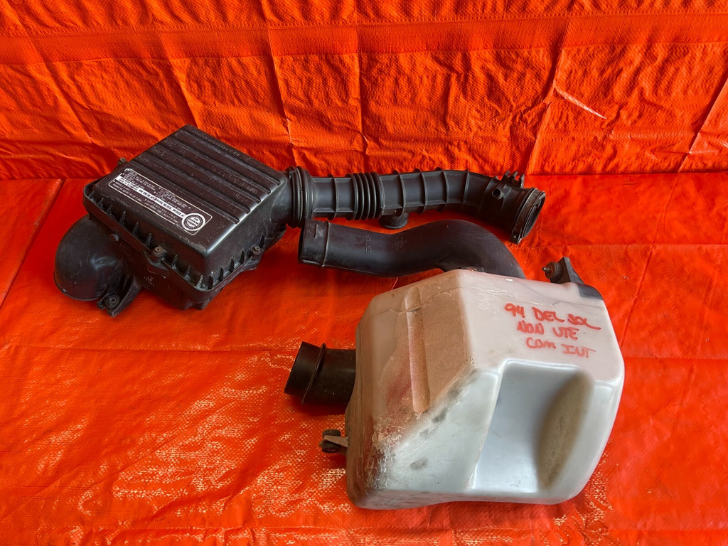 93 95 HONDA DEL SOL   D15B7 1.5L   COMPLETE FACTORY INTAKE ARM BOX RESONATOR OEM8