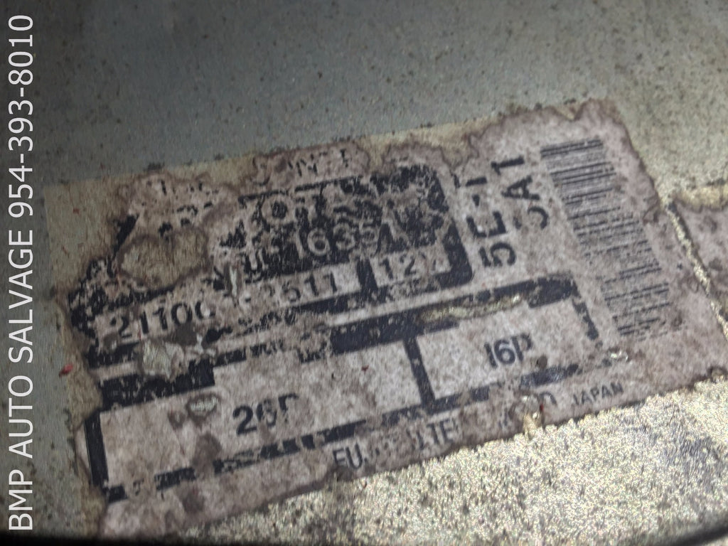 OEM 1996 TOYOTA TERCEL ECU # 89661 16351 ENGINE COMPUTER BRAIN ECM #1112 #RRYU1