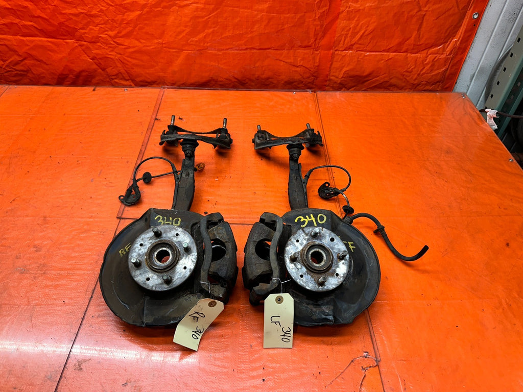 94-01 ACURA INTEGRA FRONT BIG BRAKE SPINDLES KNUCKLES HUB CONVERSION PAIR #3400
