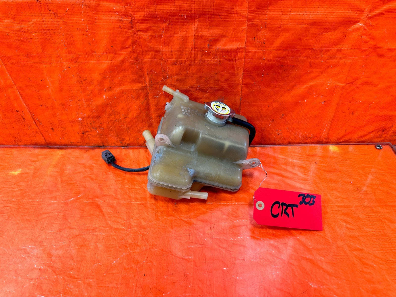 04 11 MAZDA RX8 RX 8   COOLANT OVERFLOW RESERVOIR RESERVE TANK BOTTLE   OEM #3030