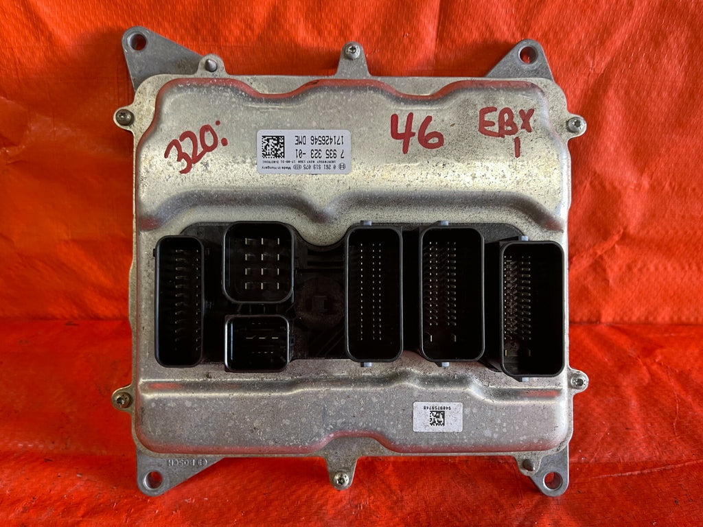 2016 16 BMW 328i   RWD   AUTOMATIC   2.0L TURBO   ENGINE COMPUTER ECU ECM EBX 3