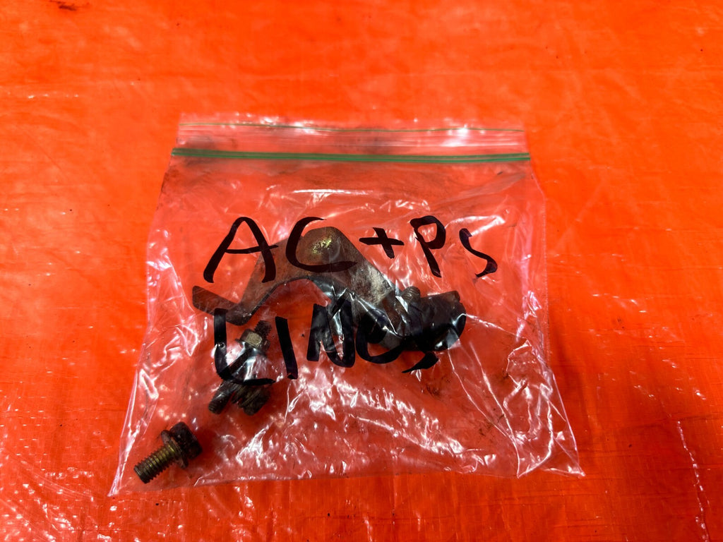 03 06 LANCER EVOLUTION VIII 8 EVO IX 9   AC POWER STEERING LINES BOLTS #EVO90