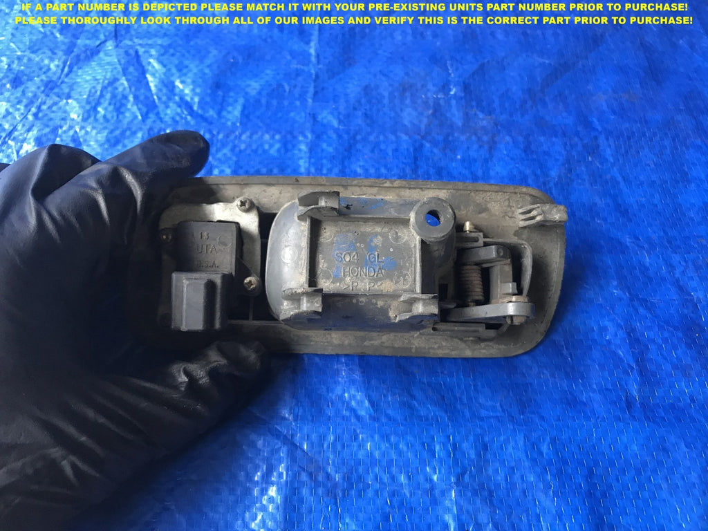 OEM 1996 1997 1998 HONDA CIVIC SEDAN DRIVER LEFT FRONT INTERIOR DOOR HANDLE   1