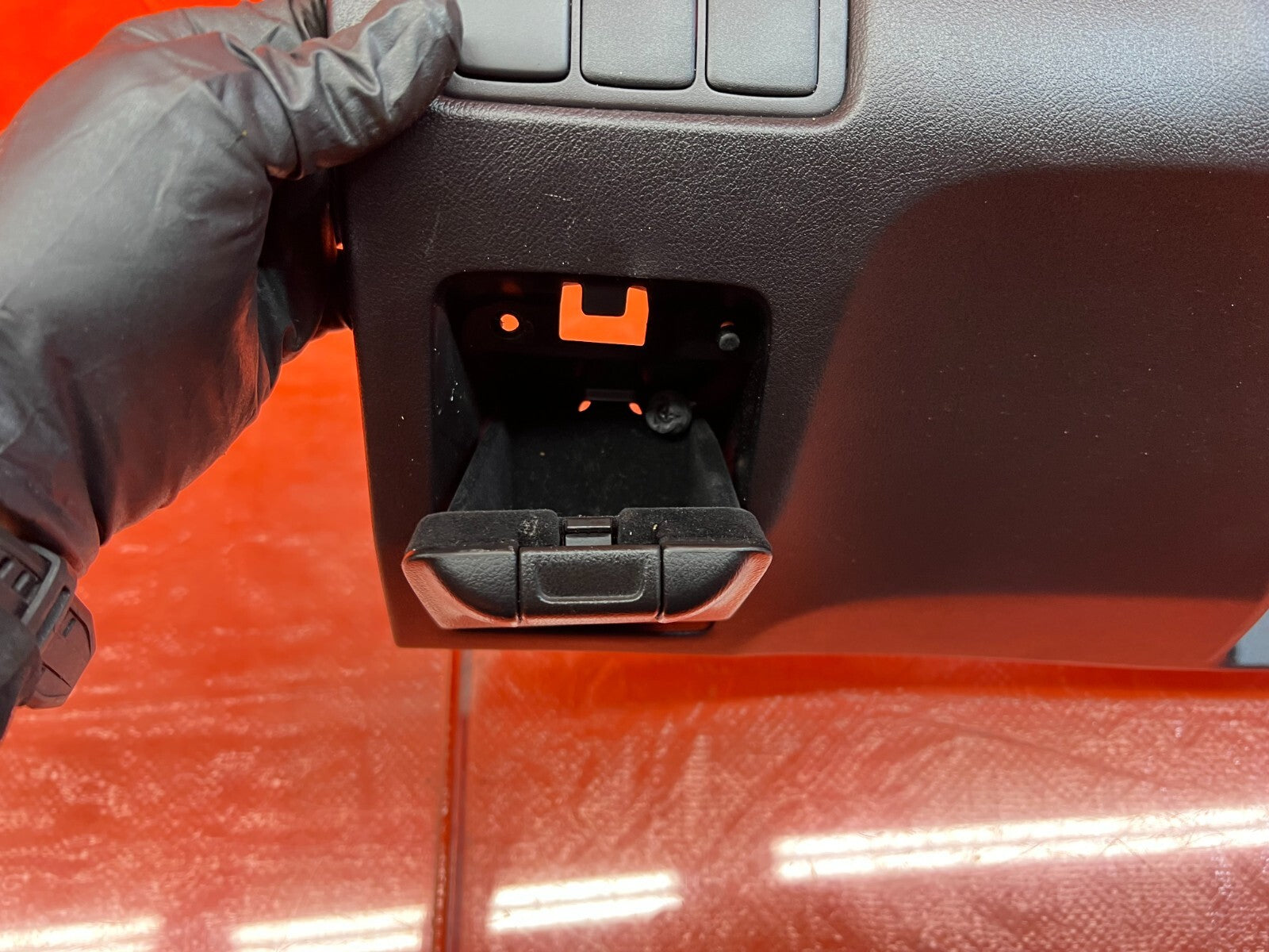 09 14 ACURA TSX   KNEE TRIM UNDER STEERING COLUMN LOWER COVER   BLACK   OEM #1688