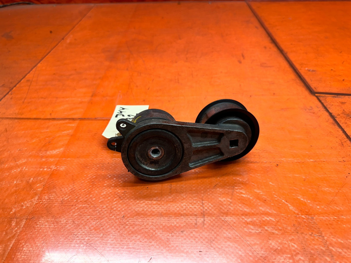14-15 INFINITI Q50 3.7L VQ37VHR DRIVE BELT TENSIONER IDLER PULLEY BRACKET OEM #35