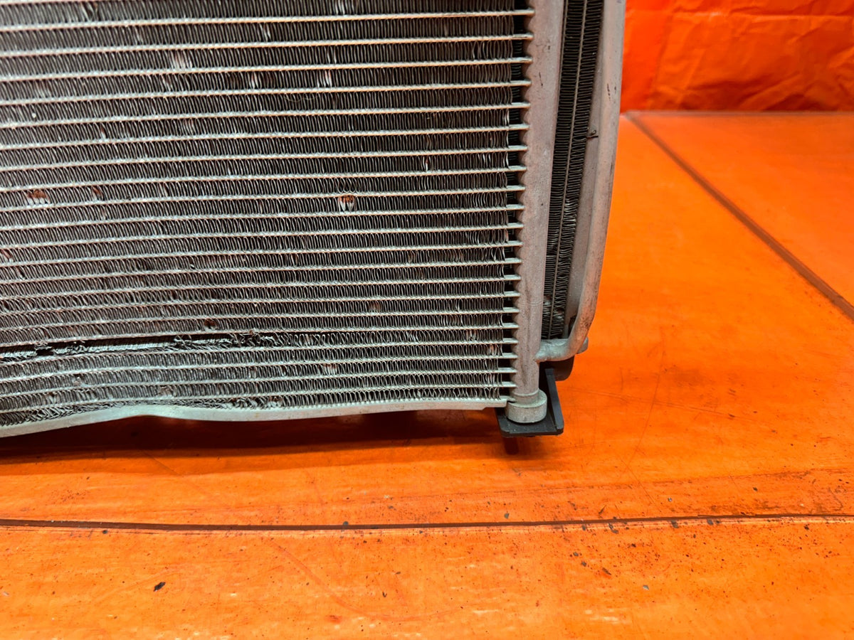14-15 INFINITI Q50 3.7L AWD ENGINE COOLING RADIATOR WITH CONDENSER SHROUD FANS #10