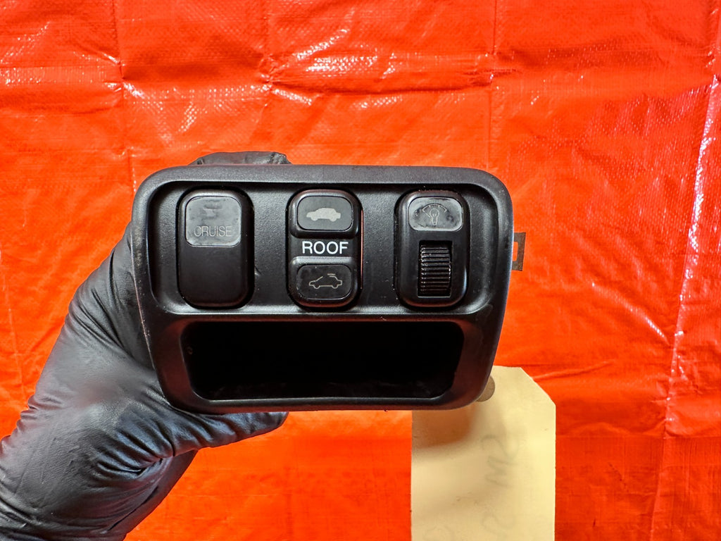 97 01 HONDA PRELUDE   SUNROOF CRUISE CONTROL DIMMER SWITCH   OEM #3232