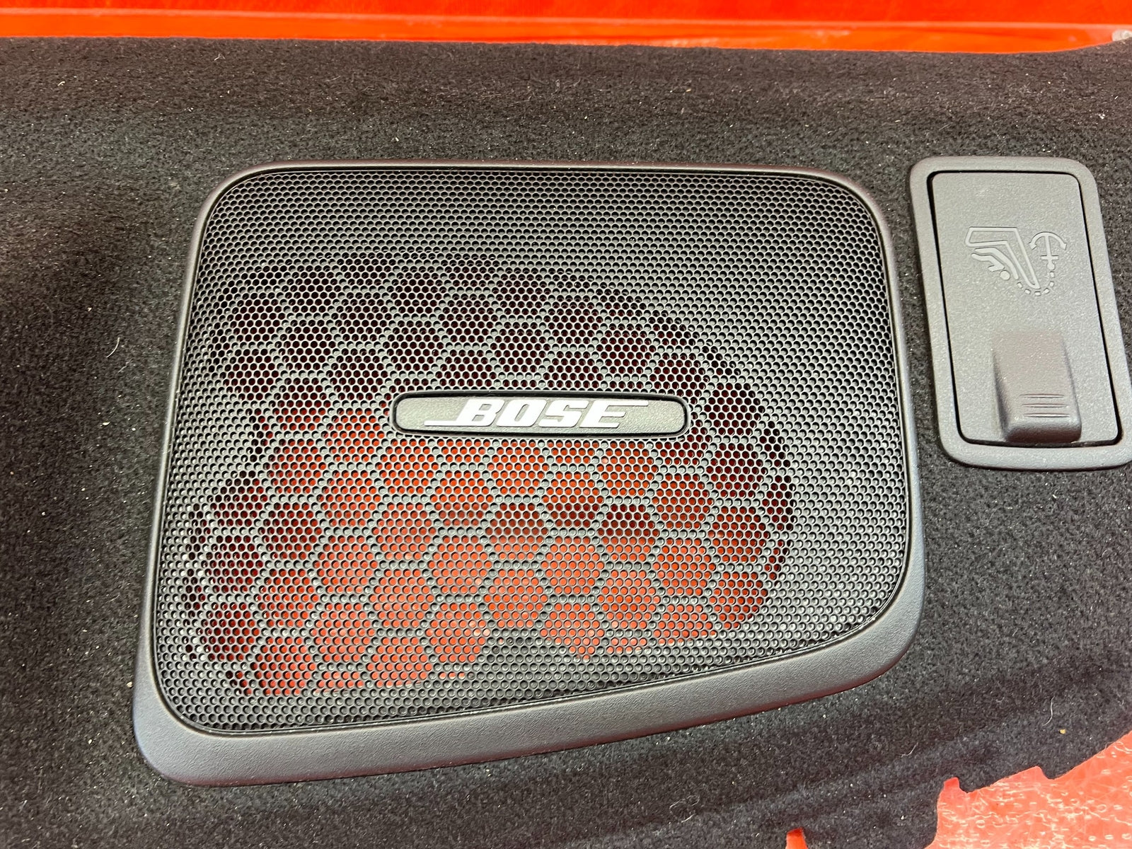08 15 INFINITI G37 Q60 COUPE REAR SPEAKER COVER TRAY TRUNK LINING LINER TRIM 16910