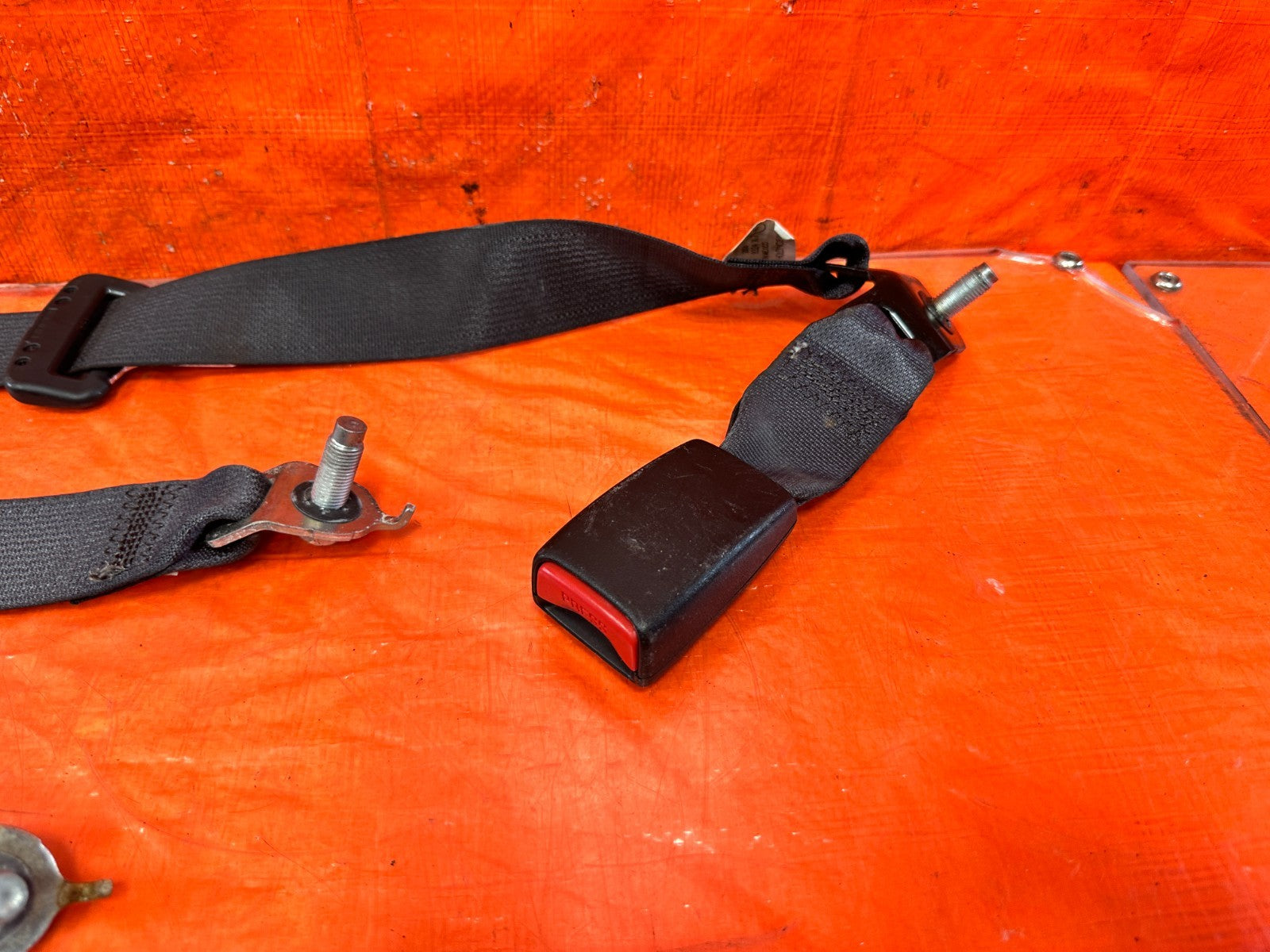 07 11 HONDA CIVIC SI SEDAN REAR SEAT SAFETY BELT SET   LEFT RIGHT BELTS OEM #3075
