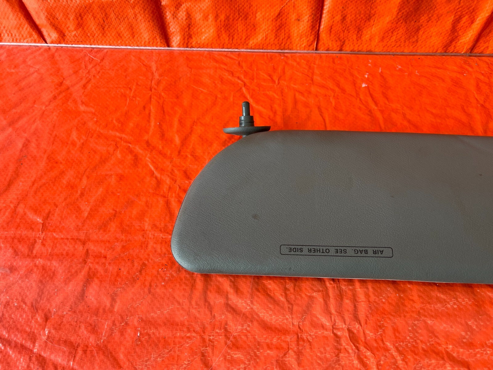 95 96 HONDA PRELUDE   SUN VISOR   PASSENGER RIGHT SIDE   GRAY COLOR   OEM #1387